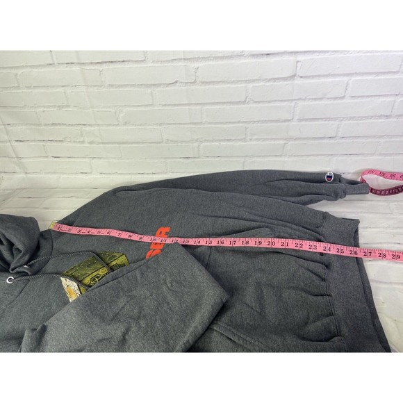 NEW Hellraiser Deader Logo Officially Licensed Pullover Hoodie Gray Mens Size M - Picture 11 of 11